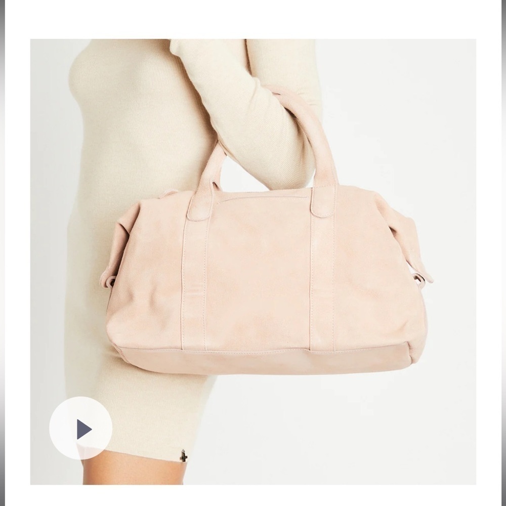 M.I.L.A. Made in Los Angeles Ria Duffle Bag | Rose - Picture 3 of 11